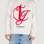 Maglione Tommy Hilfiger Jeans TJM REG MONOGRAM CNE Panna - Foto 1
