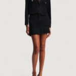 Minigonna Karl Lagerfeld Jeans KLJ PLEATED MINI SKIRT Nero - Foto 3