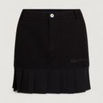 Minigonna Karl Lagerfeld Jeans KLJ PLEATED MINI SKIRT Nero - Foto 5
