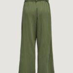 Pantaloni a palazzo Only Onlmarsa Solid Paperbag Wvn Noos Verde Oliva - Foto 4