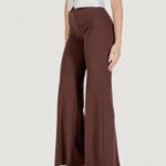 Pantaloni a palazzo Rinascimento  Cioccolato - Foto 2