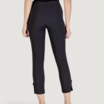 Pantaloni a sigaretta Rinascimento  Nero - Foto 5