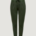 Pantaloni Only ONLPOPTRASH LIFE EASY COL NOOS Verde Scuro - Foto 3