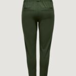 Pantaloni Only ONLPOPTRASH LIFE EASY COL NOOS Verde Scuro - Foto 4