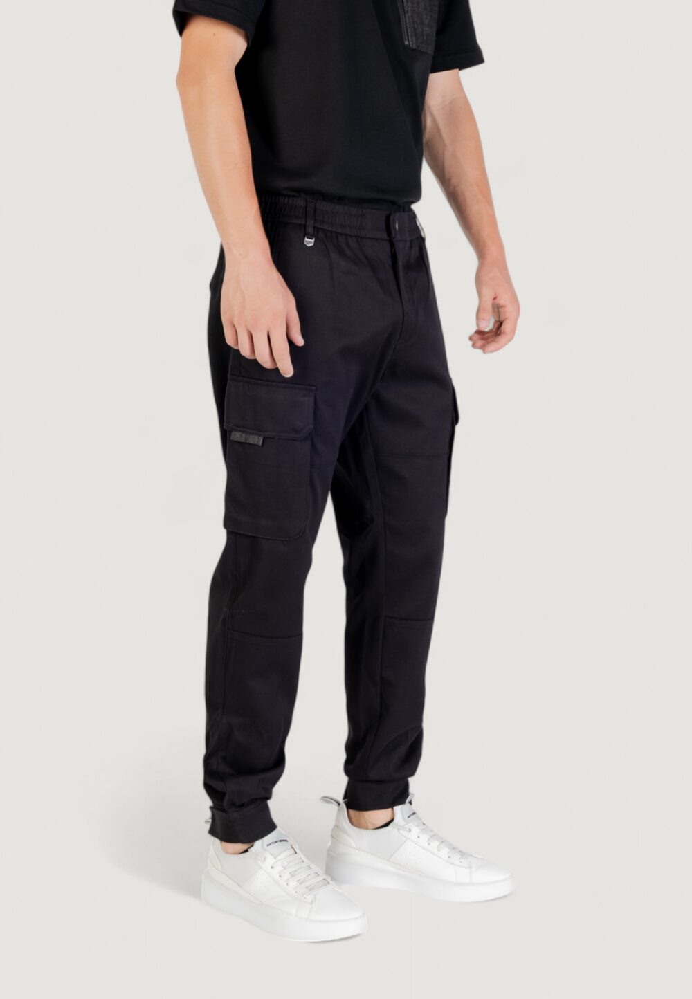 Pantaloni Antony Morato ELTON REGULAR FIT Nero - Foto 4