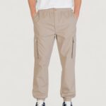 Pantaloni Calvin Klein Jeans SKNNY ELSTC RPSTP CR Terra - Fango - Foto 1
