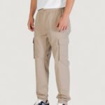 Pantaloni Calvin Klein Jeans SKNNY ELSTC RPSTP CR Terra - Fango - Foto 2