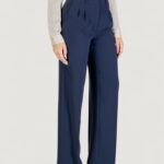 Pantaloni regular Guess THEOLINE PERFECT PANT Blue scuro - Foto 3