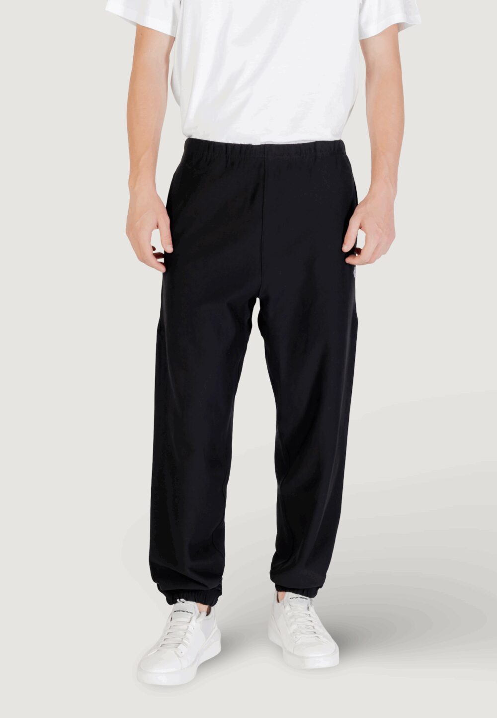 Pantaloni sportivi Calvin Klein Jeans PREMIUM TERRY MONOGR Nero - Foto 1