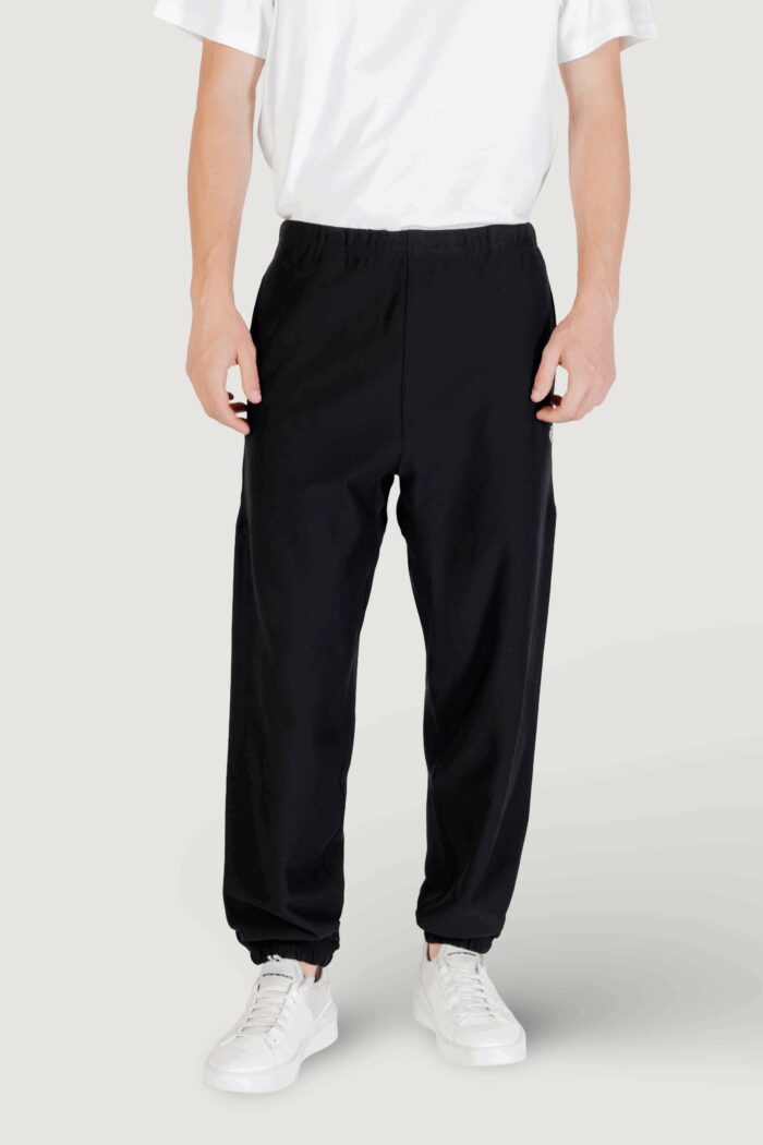 Pantaloni sportivi Calvin Klein PREMIUM TERRY MONOGR Nero – LV04RC279G
