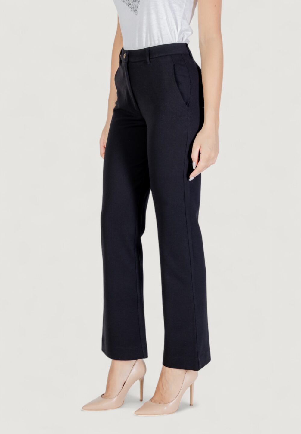 Pantaloni skinny Guess NEW ZOE PANT Nero - Foto 3