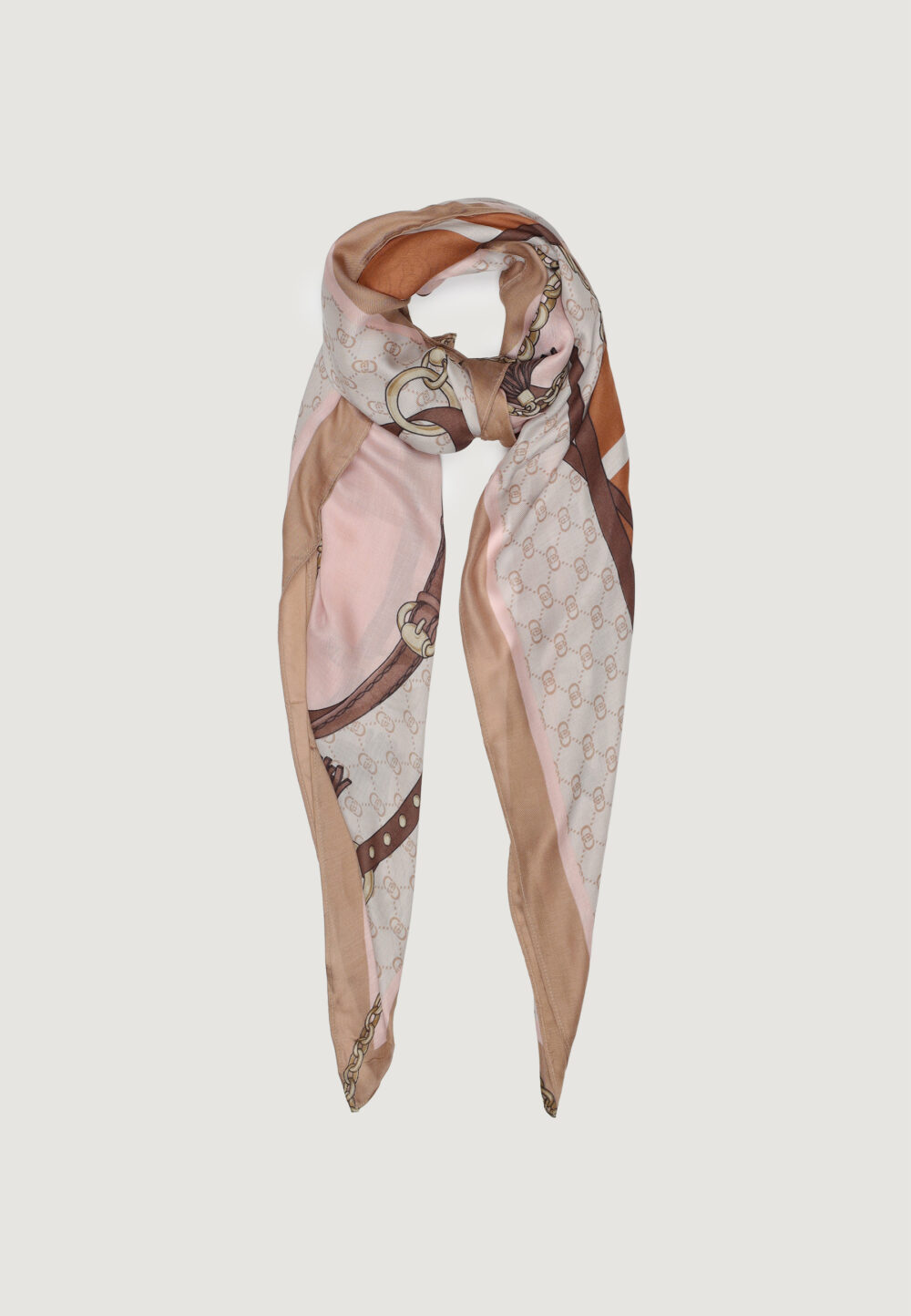 Pashmina Liu-Jo MANHATTAN 120X120 Beige - Foto 1