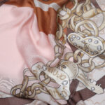 Pashmina Liu-Jo MANHATTAN 120X120 Beige - Foto 4