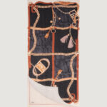 Pashmina Liu-Jo ECS METALWARE 90X180 Nero - Foto 2