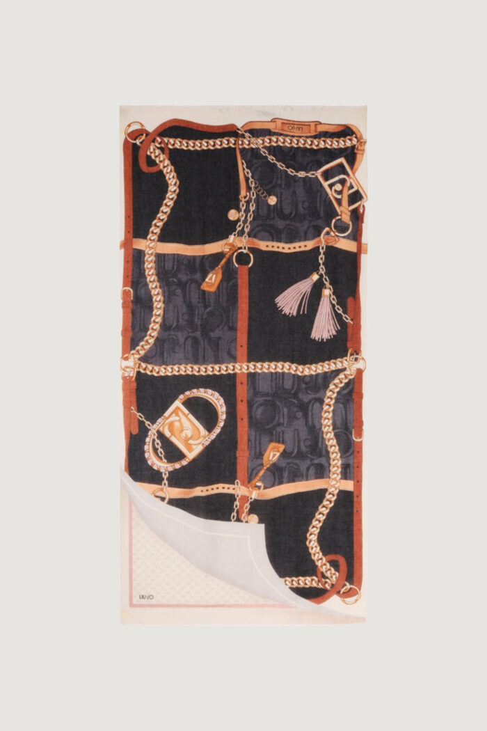 Pashmina Liu-jo ECS METALWARE 90X180 Nero