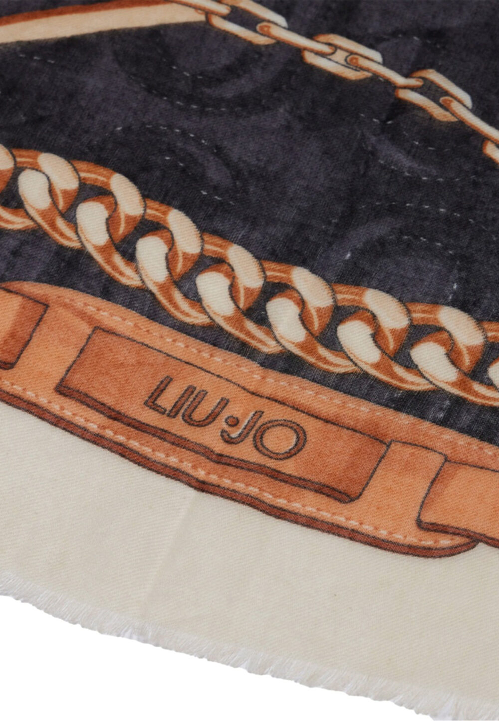 Pashmina Liu-Jo ECS METALWARE 90X180 Nero - Foto 4