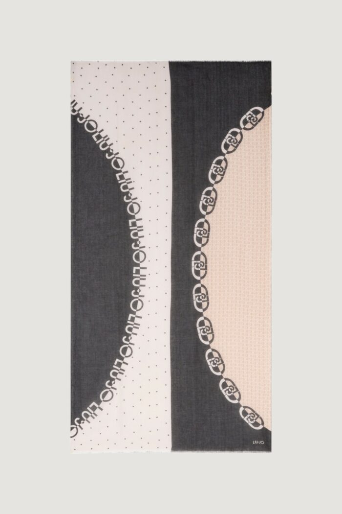 Pashmina Liu-jo ECS POIS COLOR BLOCK 90X Nero
