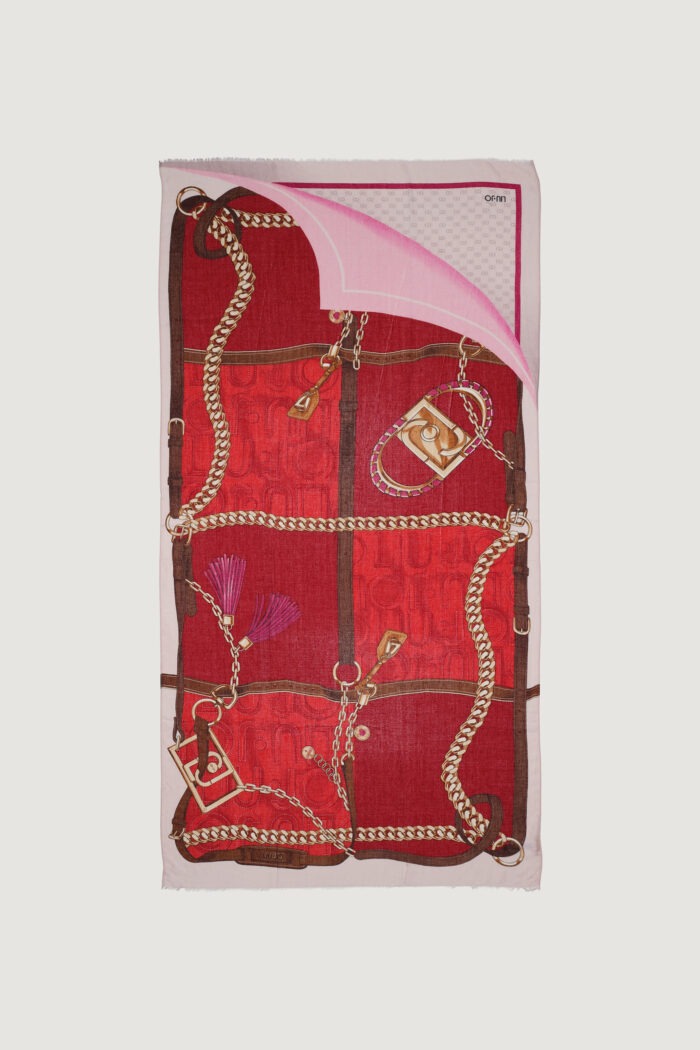 Pashmina Liu-jo ECS METALWARE 90X180 Rosso – 2A5026T0300
