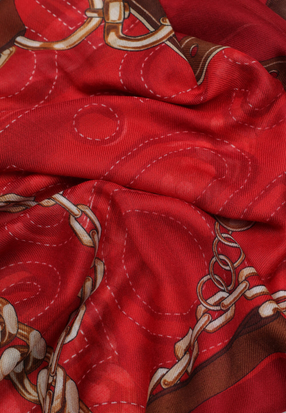 Pashmina Liu-Jo ECS METALWARE 90X180 Rosso - Foto 4