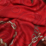 Pashmina Liu-Jo ECS METALWARE 90X180 Rosso - Foto 4