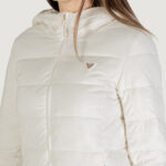 Piumino Guess Active NEW ALETA LONG PUFFER Panna - Foto 2