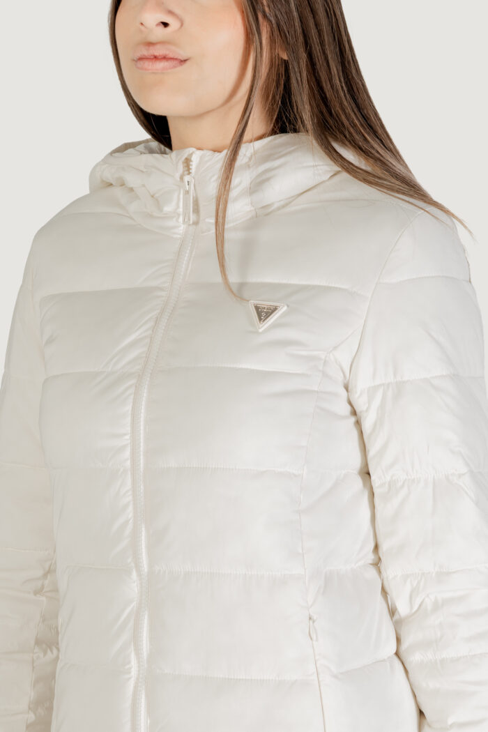 Piumino Guess Active NEW ALETA LONG PUFFER Panna – V4YL05 WF3X0