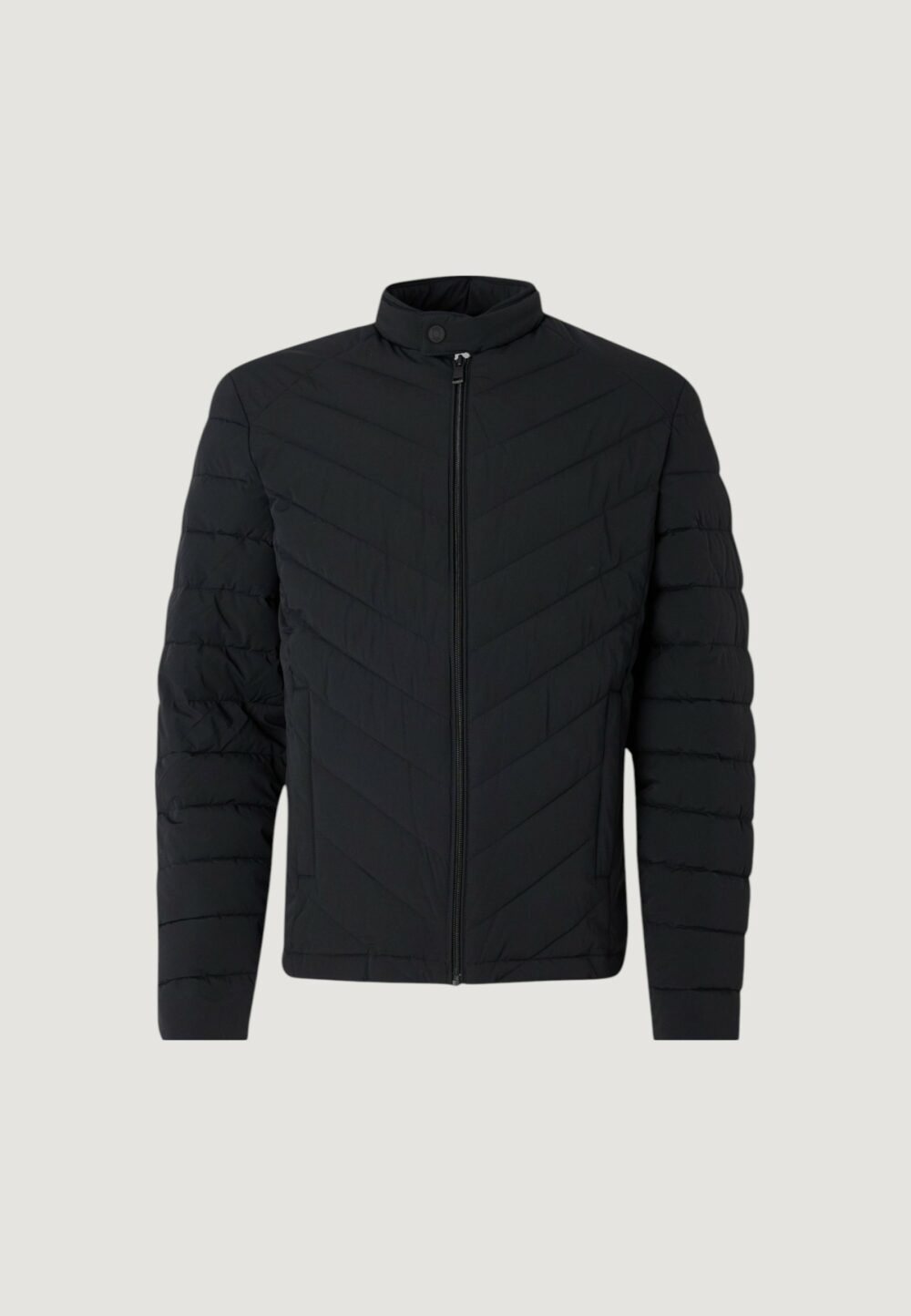 Piumino Guess STRETCH NYLON PADDED Nero - Foto 1