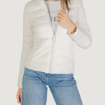 Piumino Guess Active SOLID HEAVY DIANN PUFFER JACKE Panna - Foto 1