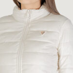 Piumino Guess Active SOLID HEAVY DIANN PUFFER JACKE Panna - Foto 2