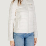 Piumino Guess Active SOLID HEAVY DIANN PUFFER JACKE Panna - Foto 5