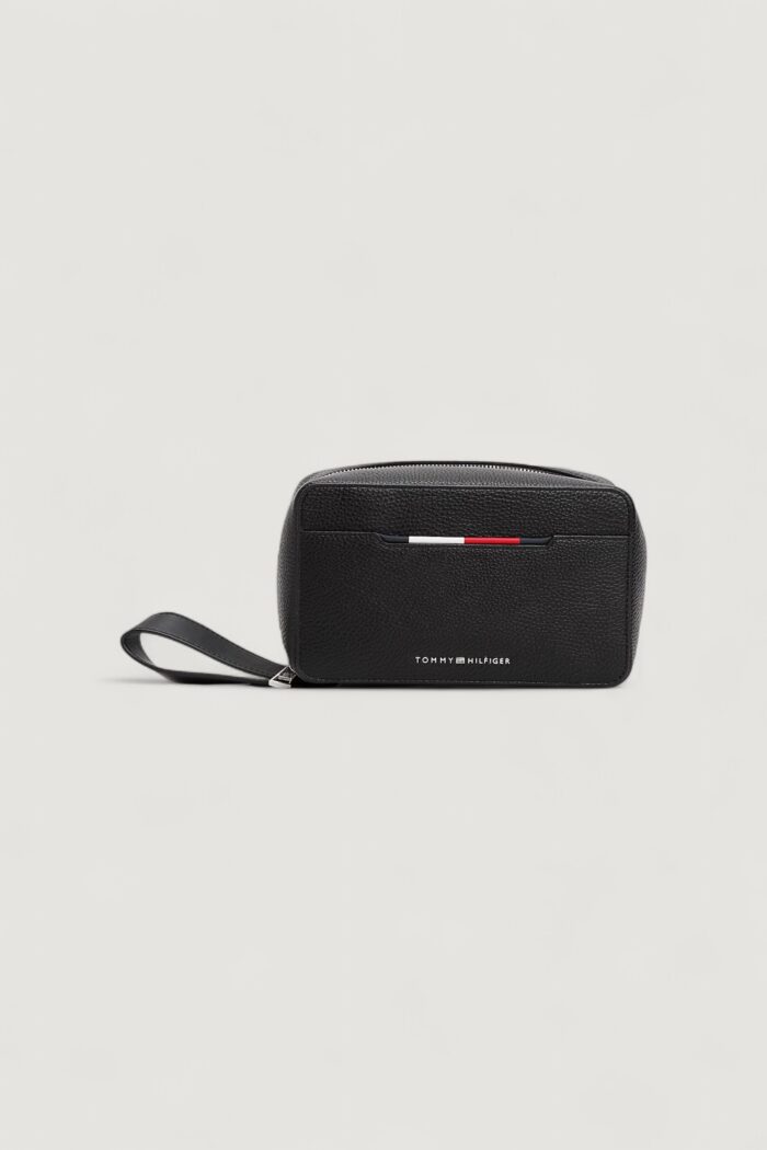 Pochette e beauty Tommy Hilfiger TH CENTRAL WASHBAG Nero – AM0AM13524