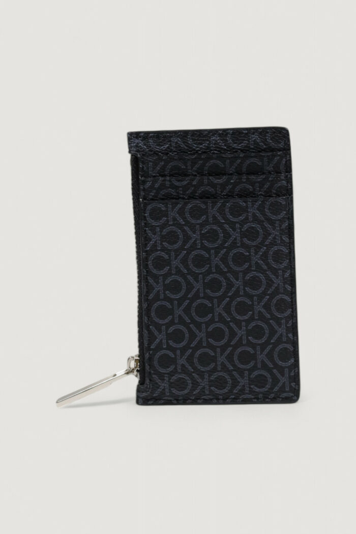 Portacarte Calvin Klein CK MUST MONO CARDHOLDER Nero – LV04D1039G