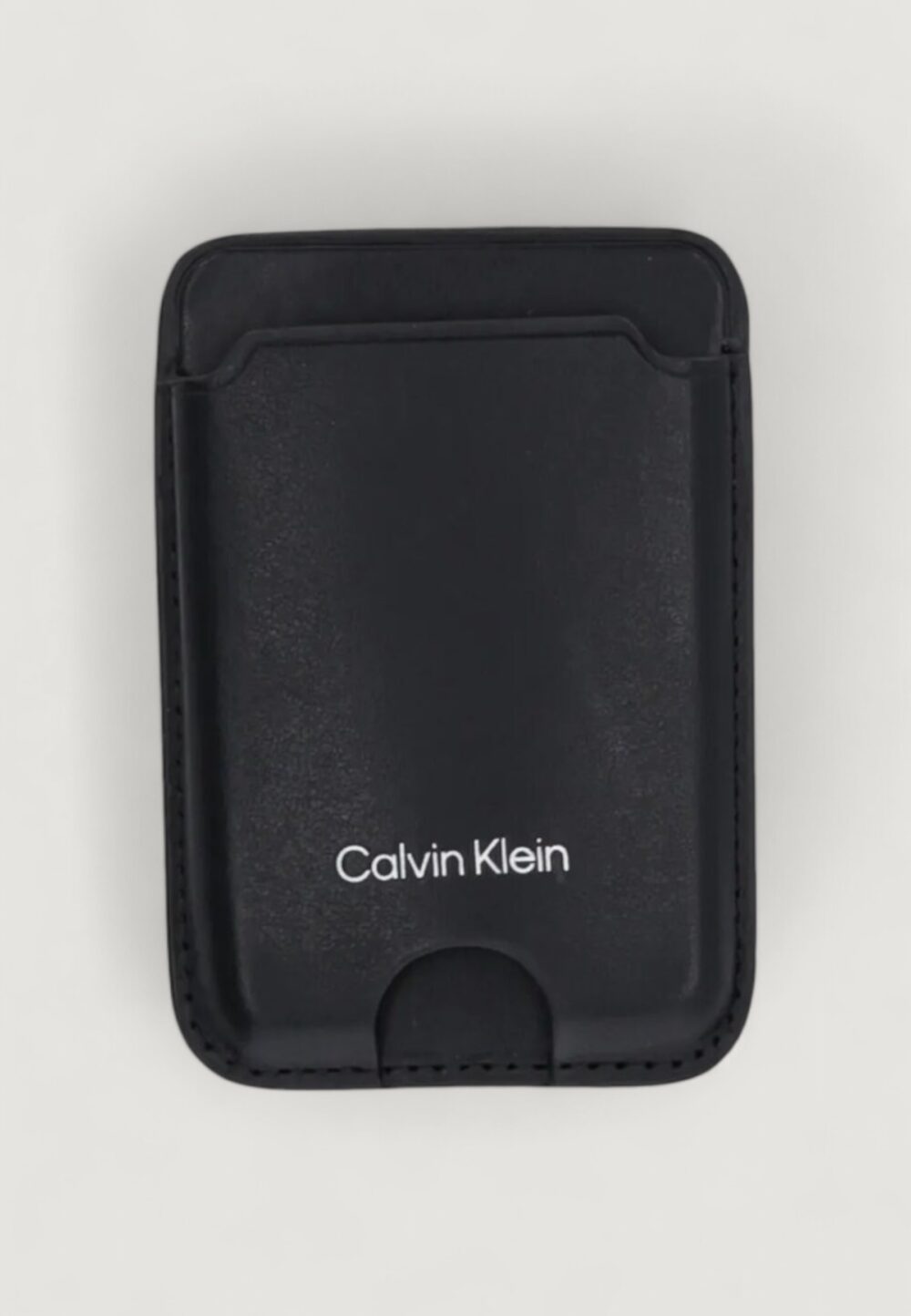 Portacarte Calvin Klein TECH ESSENTIAL LTHR PHONE CASE Nero - Foto 1