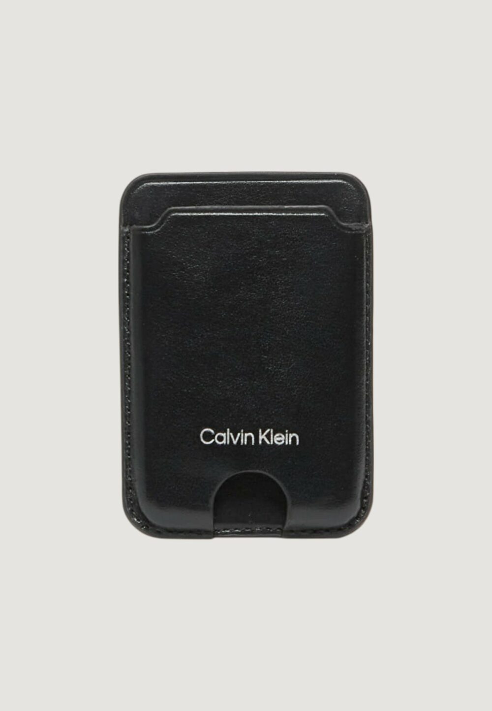 Portacarte Calvin Klein TECH ESSENTIAL LTHR PHONE CASE Nero - Foto 1