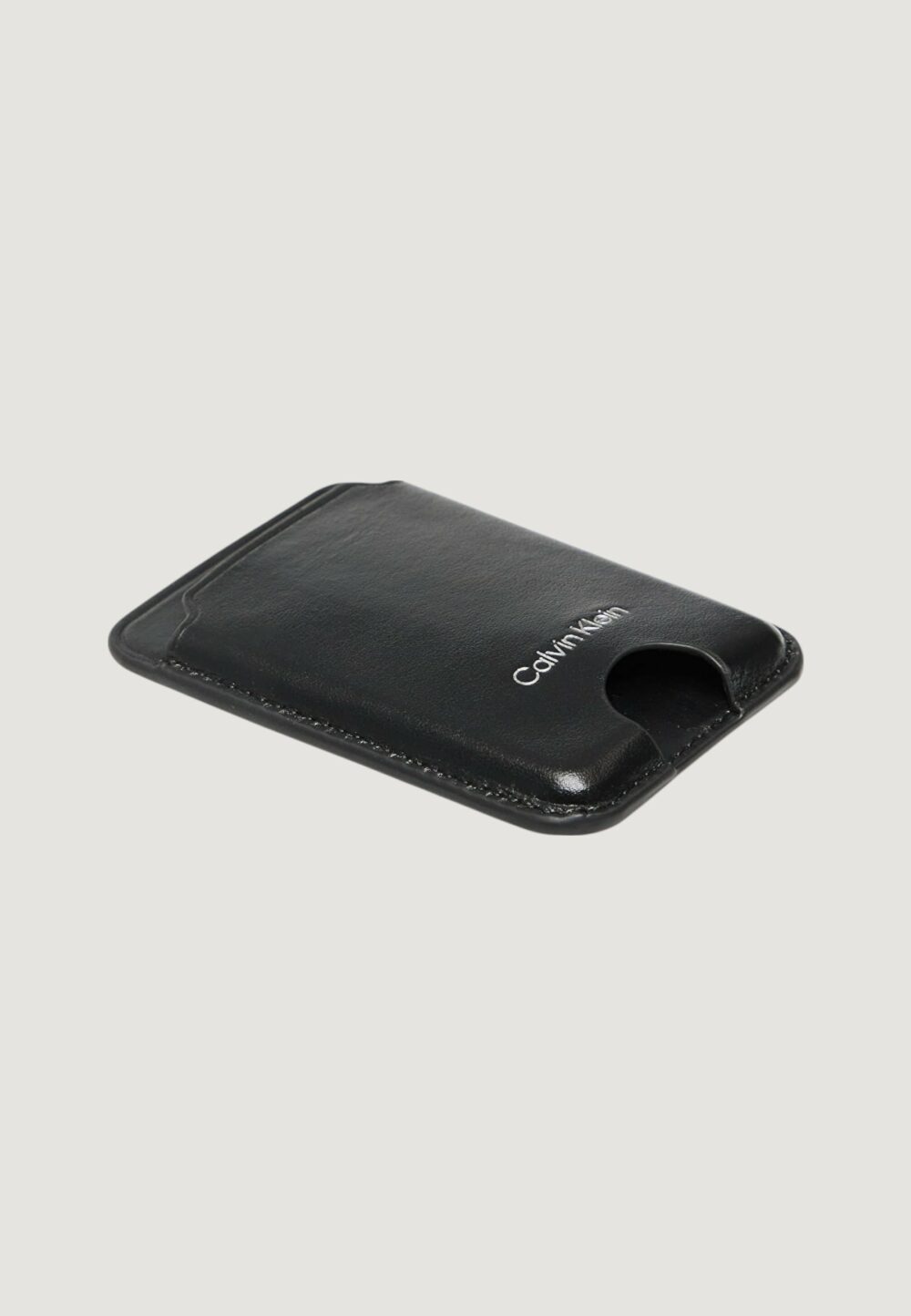 Portacarte Calvin Klein TECH ESSENTIAL LTHR PHONE CASE Nero - Foto 3