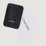 Portacarte Calvin Klein TECH ESSENTIAL LTHR PHONE CASE Nero - Foto 4
