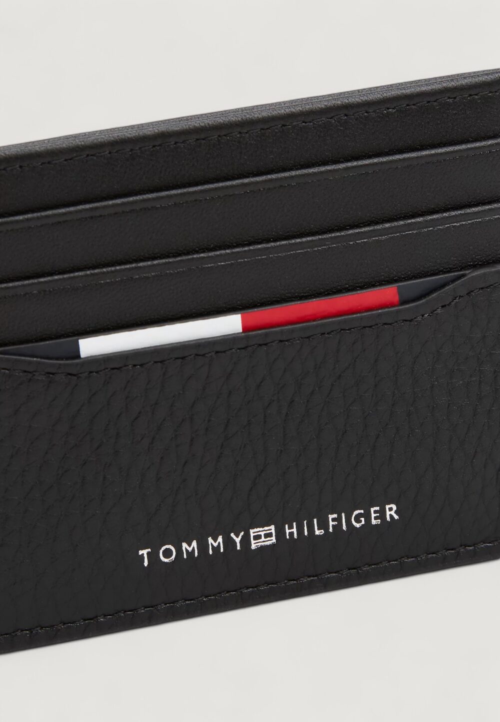 Portacarte Tommy Hilfiger TH CENTRAL CC HOLDER Nero - Foto 3