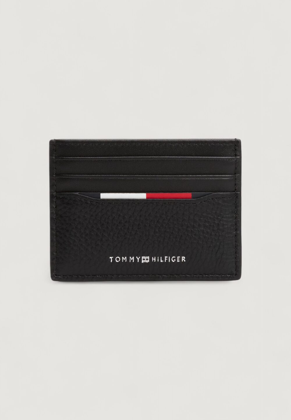 Portacarte Tommy Hilfiger TH CENTRAL CC HOLDER Nero - Foto 1