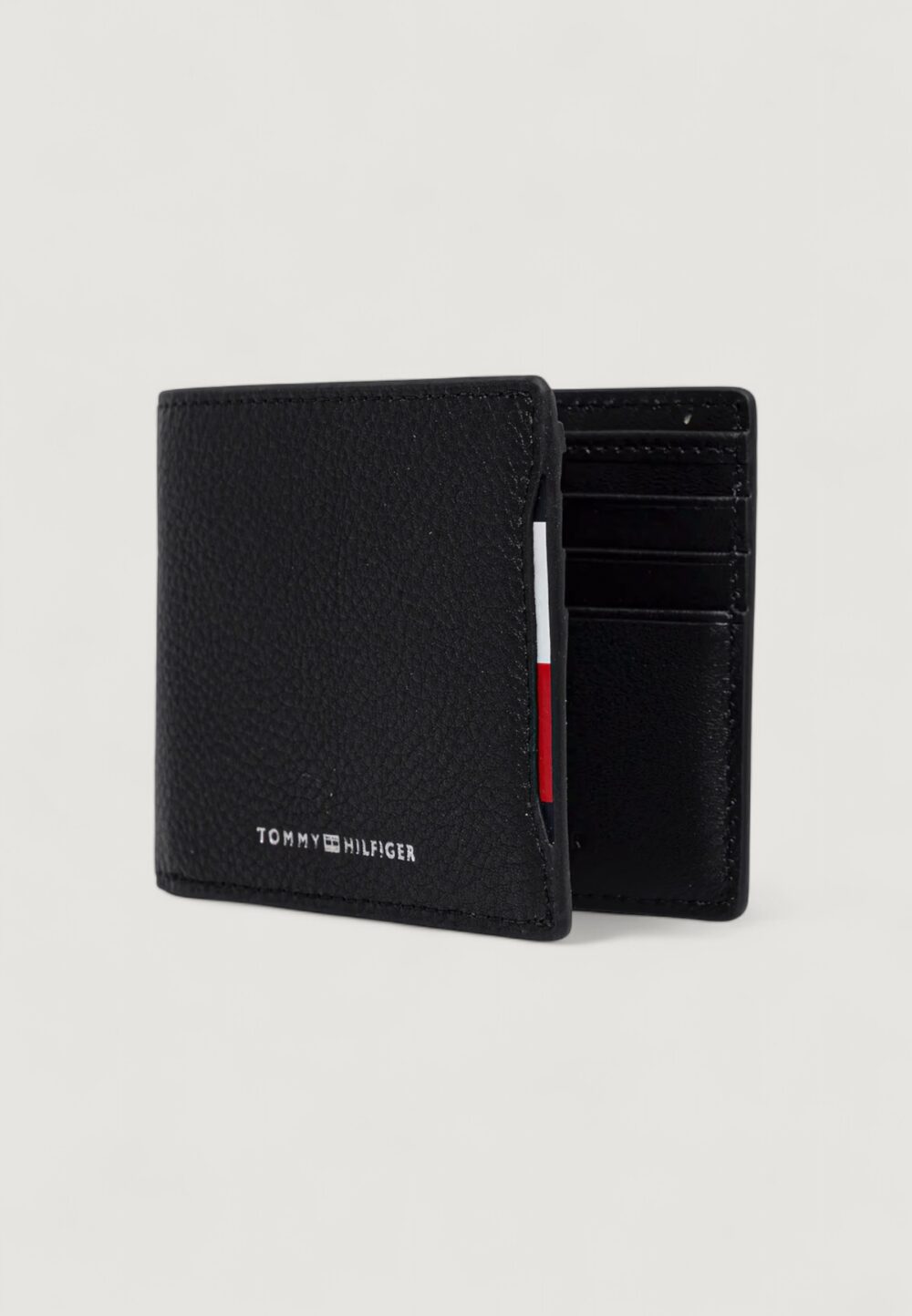 Portacarte Tommy Hilfiger TH CENTRAL MINI CC WALLET Nero - Foto 2