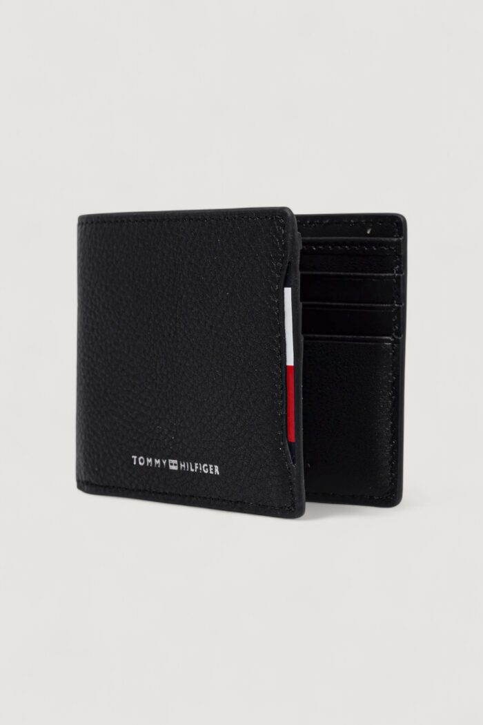 Portacarte Tommy Hilfiger TH CENTRAL MINI CC WALLET Nero – AM0AM13513