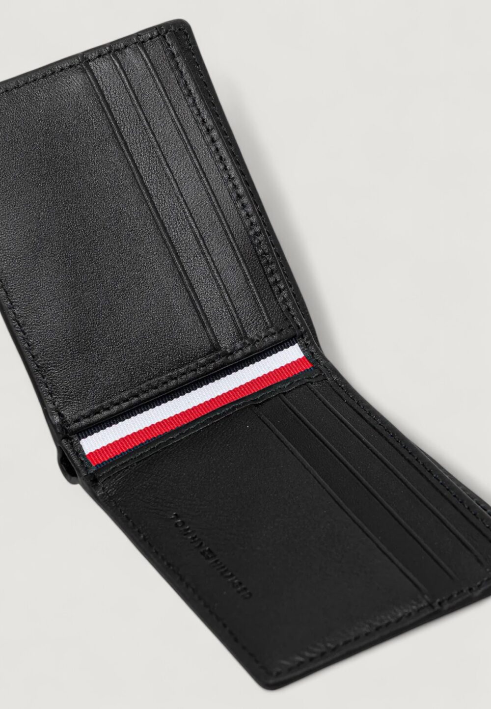 Portacarte Tommy Hilfiger TH CENTRAL MINI CC WALLET Nero - Foto 4