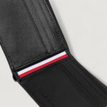 Portacarte Tommy Hilfiger TH CENTRAL MINI CC WALLET Nero - Foto 4