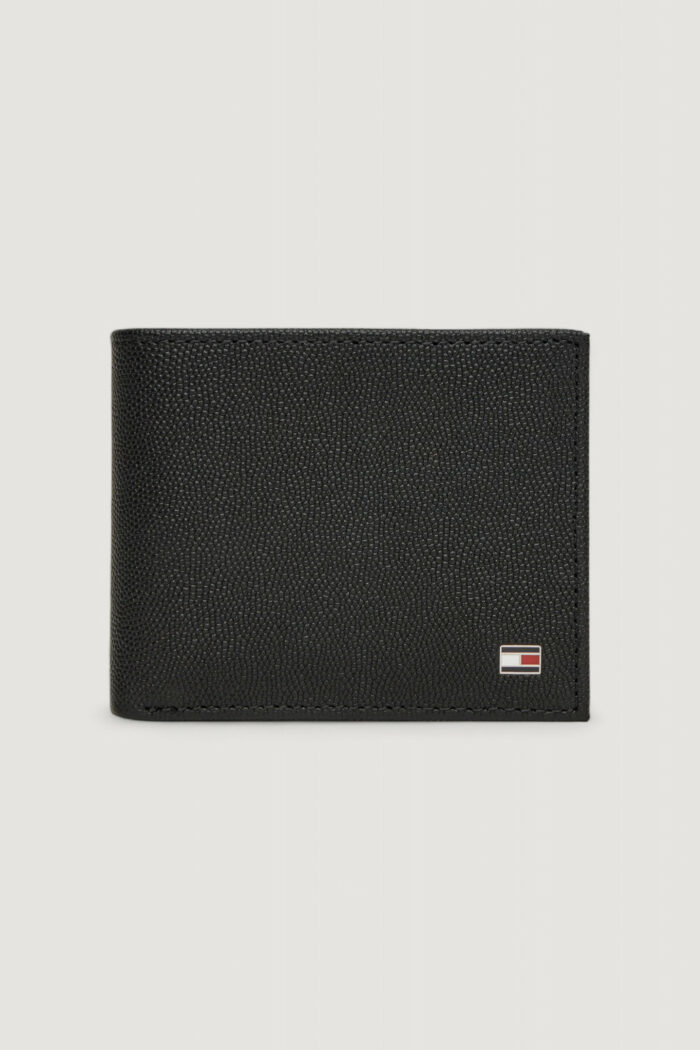 Portacarte Tommy Hilfiger TH FLAG MINI CC WALLET Nero – AM0AM13518