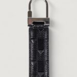 Portachiave Guess MADRID KEYRING Nero - Foto 4