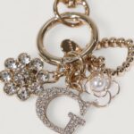 Portachiave Guess EVERLEE KEYCHAIN Oro - Foto 2