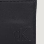 Portafoglio con portamonete Calvin Klein BOLD CK EW BILLFOLD Nero - Foto 2