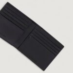 Portafoglio con portamonete Calvin Klein BOLD CK EW BILLFOLD Nero - Foto 4