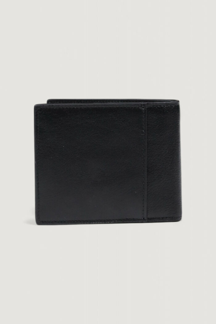 Portafoglio con portamonete Calvin Klein BOLD CK EW BILLFOLD W/ COIN Nero – LV04G1072G