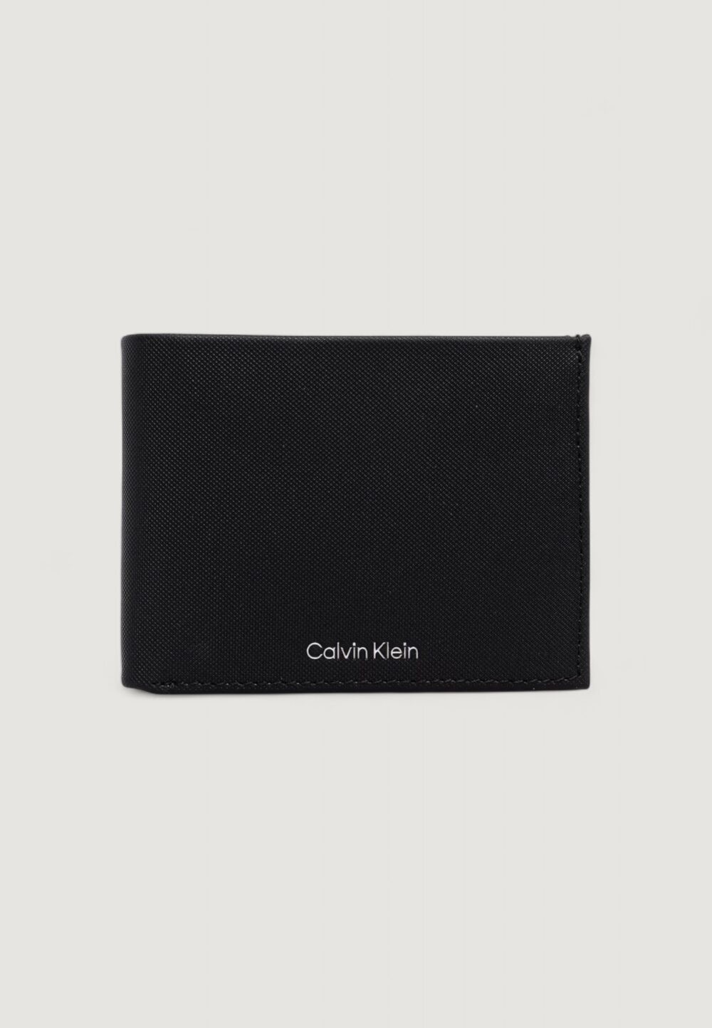 Portafoglio con portamonete Calvin Klein CK MST CMP TRFLD W C Nero - Foto 1