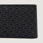 Portafoglio con portamonete Calvin Klein CK MST MN CMP TRFLD Nero - Foto 2